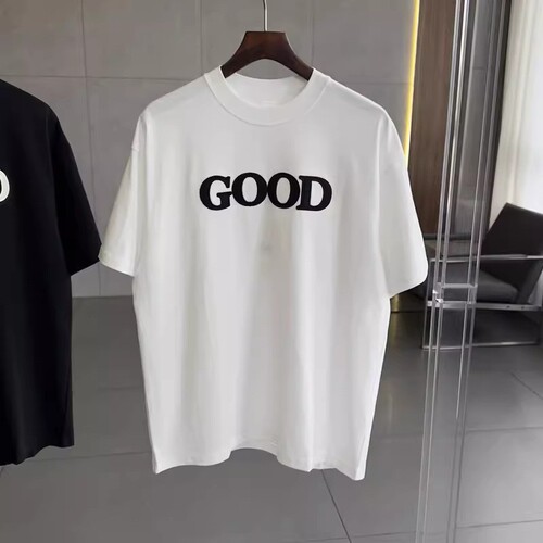 Summer Men's Short Sleeve T-Shirt New American Style Upper Body Clothing Loose Trendy Teenagers Pure Cotton