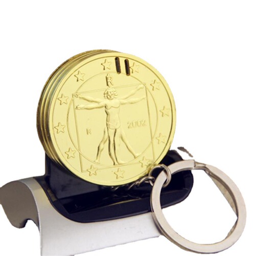 Factory Direct Sale Metal Lighter Inflatable Lighter Personal Creative Keychain Pendant Hot Selling at Street Stands Cross-Border