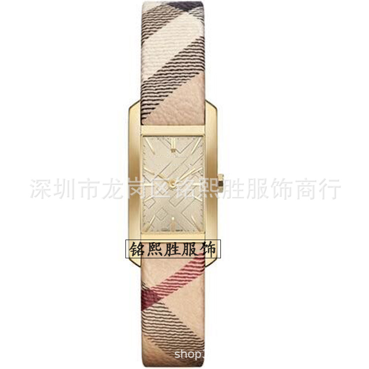 Women's Watch Quartz Leather bu9509 BU9407 Square Fashion