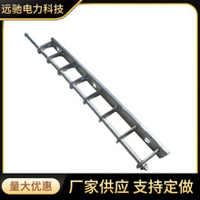 绝缘子支架D型铁支架 D型铁电力铁附件热镀锌电力横担大量供应