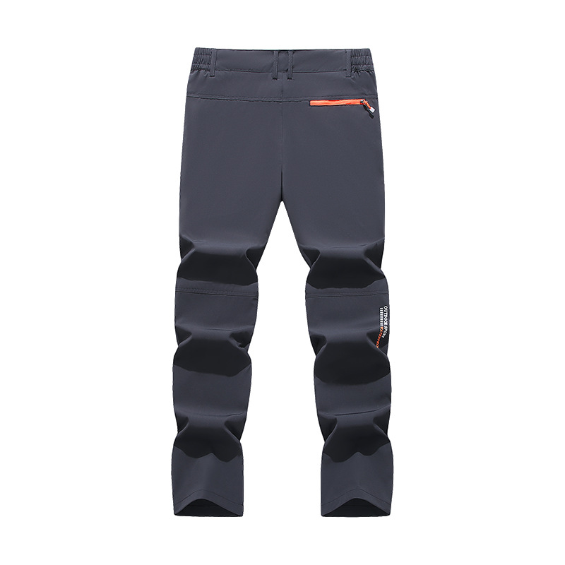 Pantalones largos de secado rápido para hombre, pantalones deportivos para senderismo, resistentes al viento y a la lluvia, holgados, informales y cómodos, para primavera y otoño