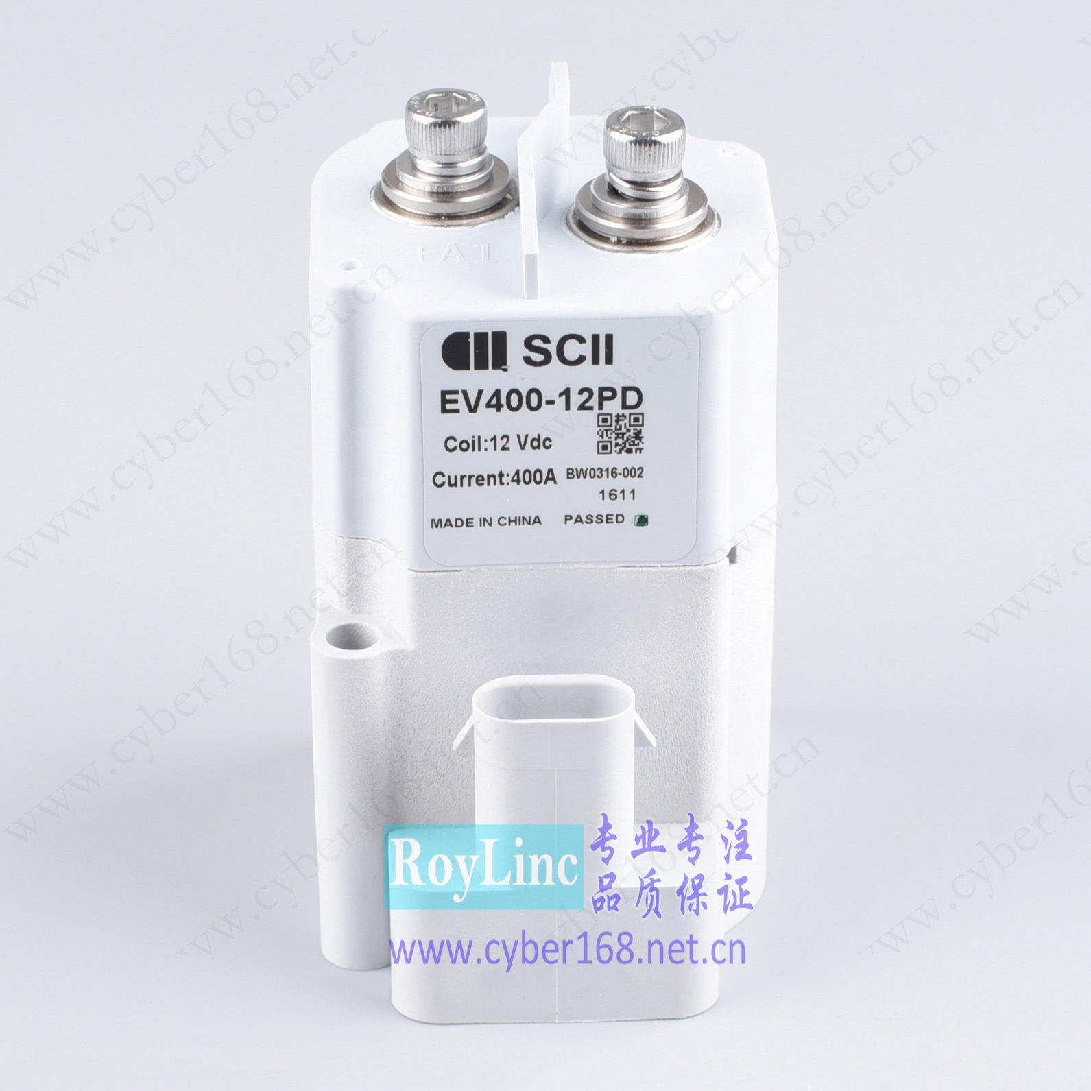 SCII 1800Vdc 400A客车大巴BDU PDU直流高压继电器EV400-12PD 12V