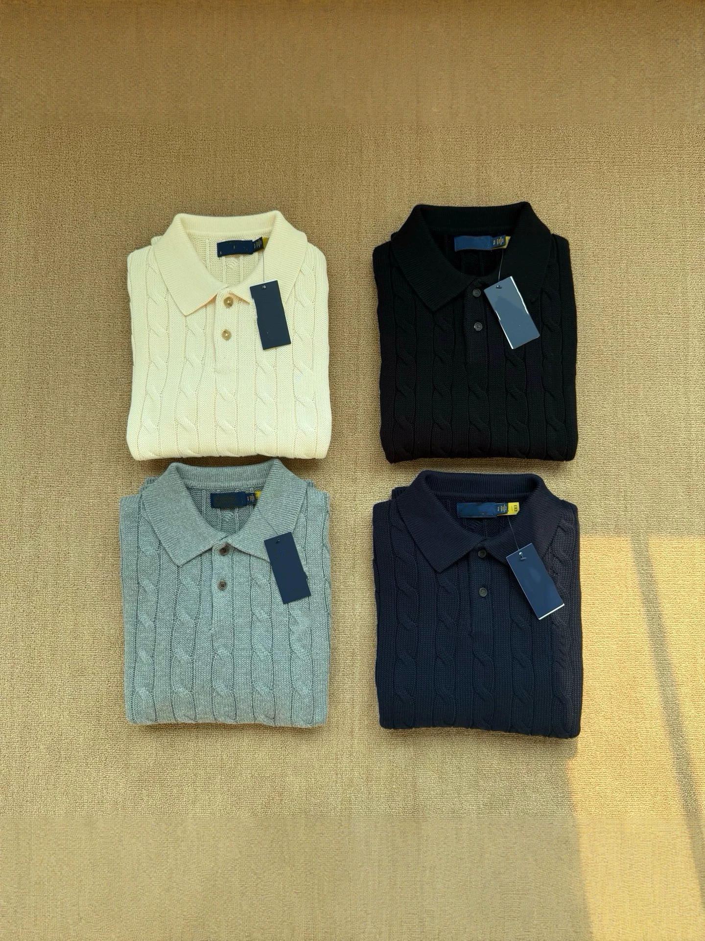 Ralph Lauren Polo Yaxalı Trikotaj Qısaqol Köynək