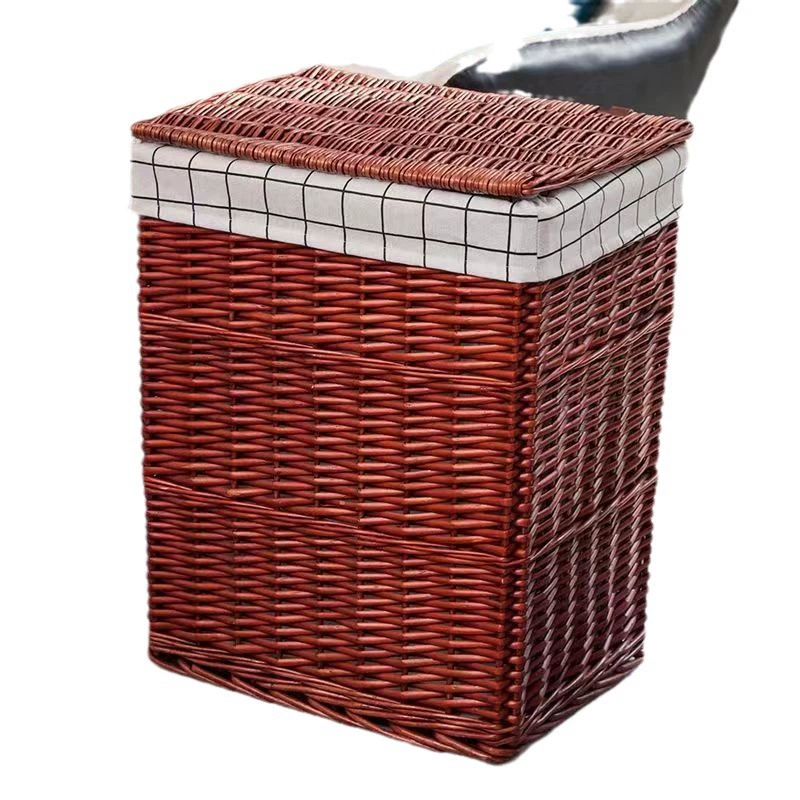 Laundry basket, woven storage basket, DIY