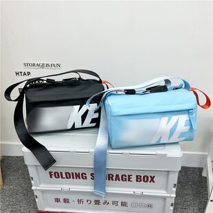 One-shoulder bag for students, sports waterproof bag, capacious shoulder bag, purse, small bag, Korean style