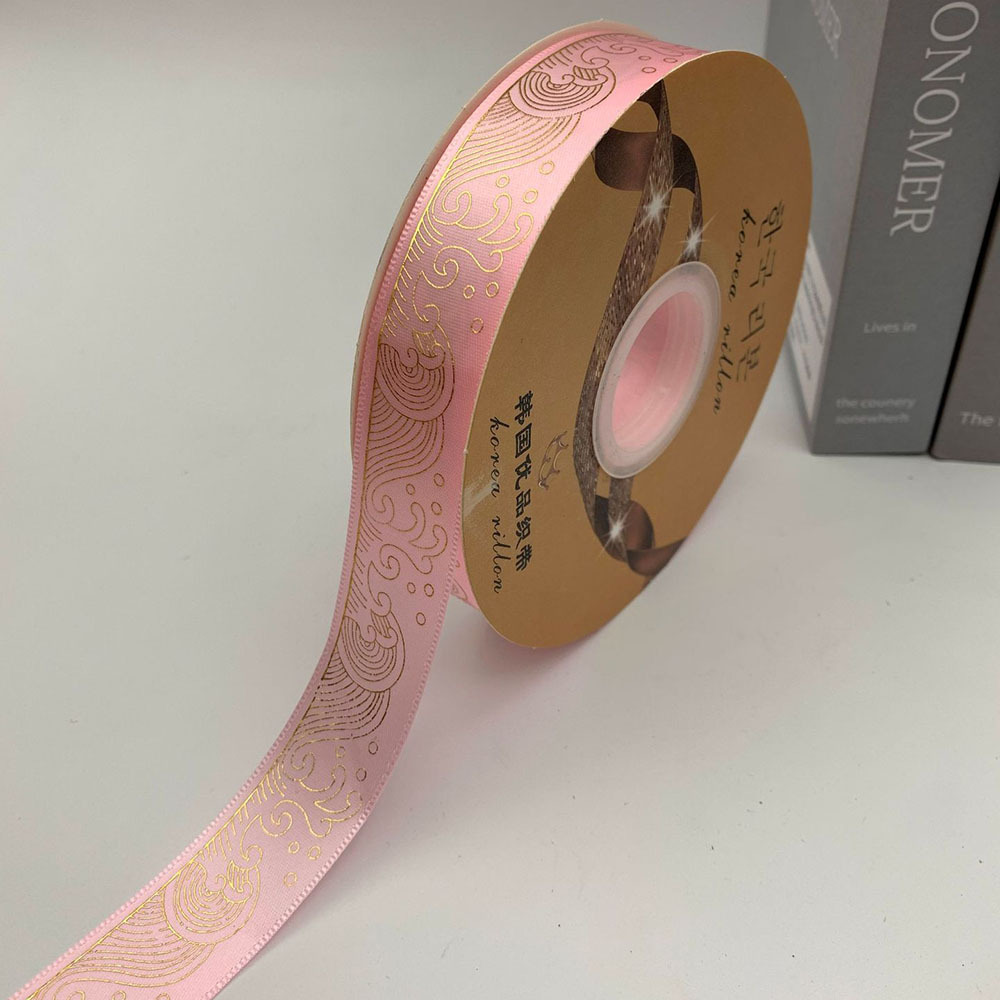 Nuevo dorado cinta vintage mar onda hecha a mano caja de regalo embalaje 2,5 cm bar soporte cinta al por mayor