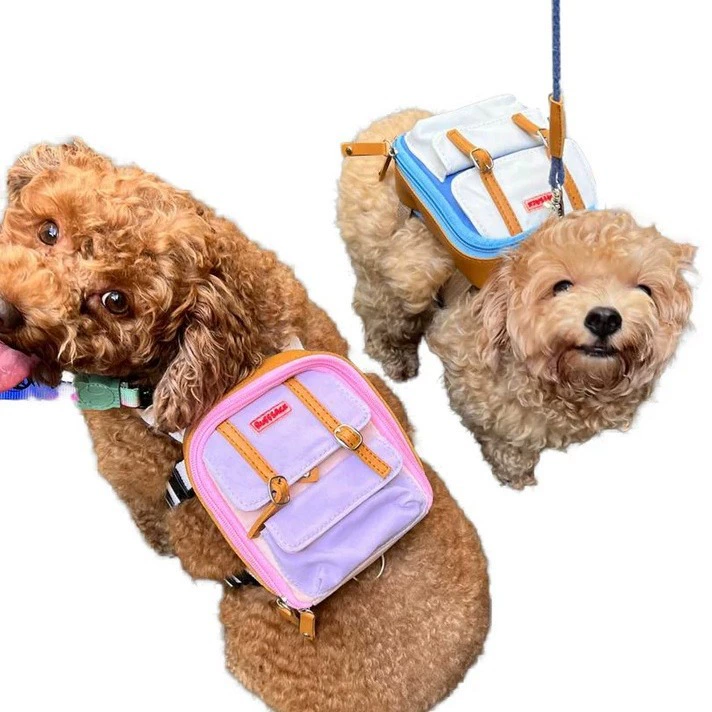 Собачий буксирный буксирный ремень сумка маленькая собака теплая на открытом воздухе