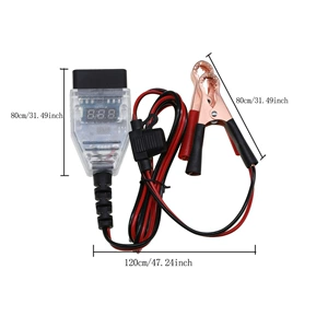Digital Display Obd Uninterruptible Power-Off Battery Replacement Tool Computer Power-Off Memory Replacement Battery Leakage Detection Tool