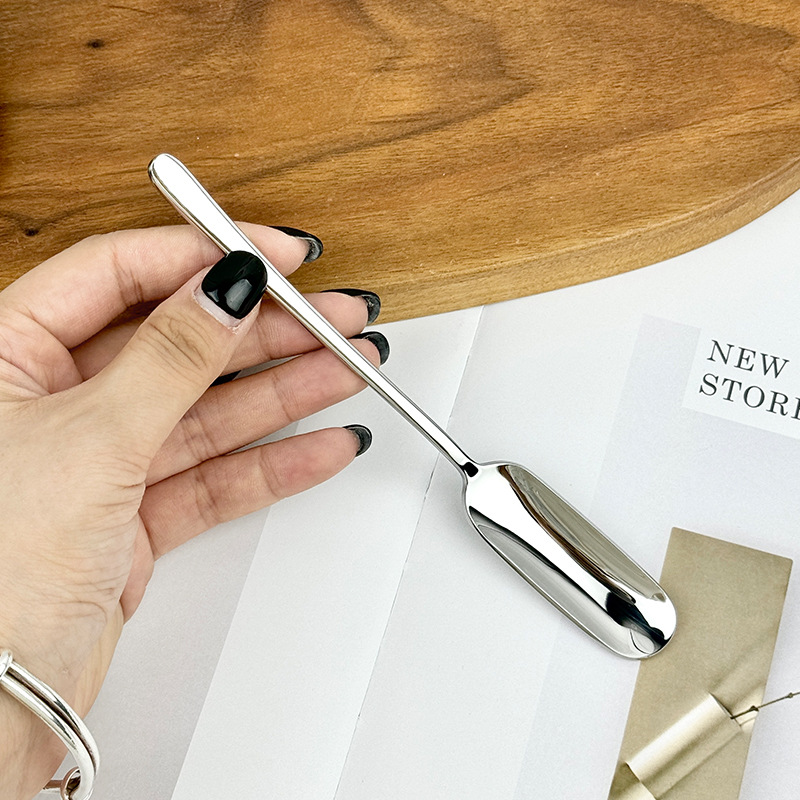 Chockmen Zhuo Deming 18 / 10 Postre de acero inoxidable Colin cucharas más postre cucharas de té de la tarde cucharas de café ideas