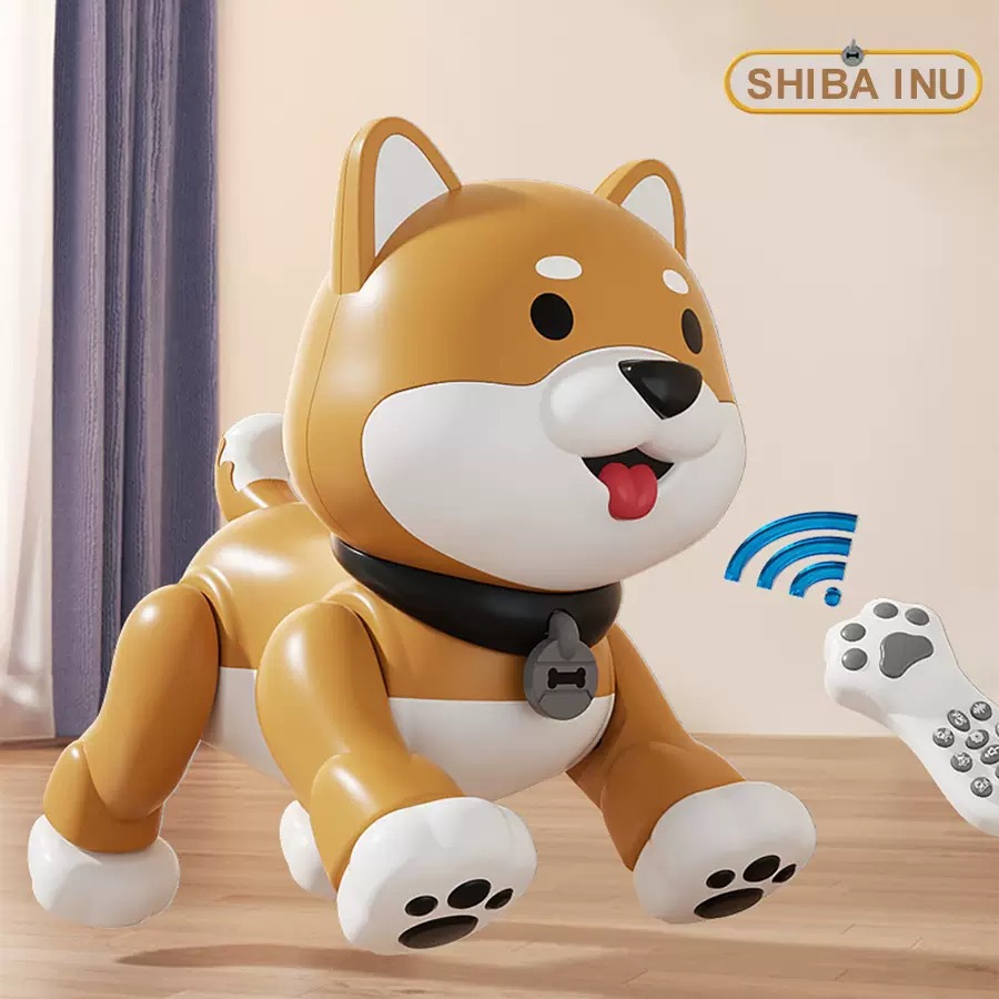 Juguetes transfronterizos nuevos productos K47 perros de madera toque inteligente control remoto acrobacias robot perro música programación de baile
