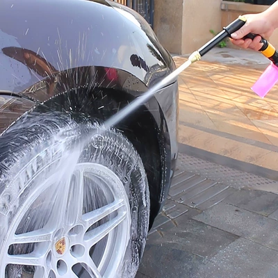Nozzle, Watering Flowers and Vegetables, Shower: High pressure car wash water gun