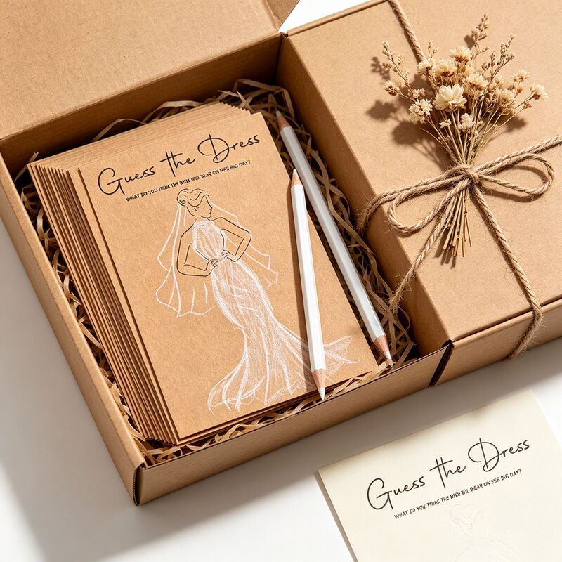 Cross-border best-selling wedding game cards, bachelorette party, bridal shower cards, pencil set games, Amazon Cross-border best-selling wedding game cards, bachelorette party, bridal shower cards, pencil set games, Amazon