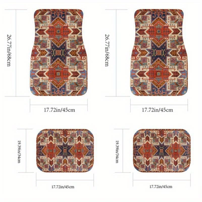 Avtomobil döşəmə paspasları, Nordic Car Mat Carpet - new-car-floor-mats-40-3344cm-two-piece-pack