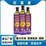 源头厂家月圆祥合亚麻籽油甘油二酯油500ml/瓶食用油团购会销拓客