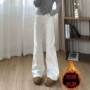 秋冬高腰加厚弹力微喇裤