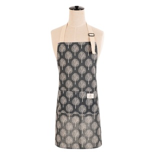 New halter leaf apron waist home kitchen comfortable breathable apron waist factory wholesale