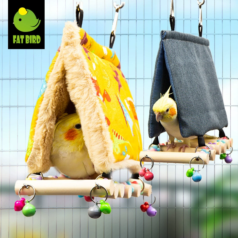 Тигровая шкура пион Сюань Фэн Тай и Ян Шан Попугай Теплое затенение Отдых для избегания Гамак Качели Птичье гнездо