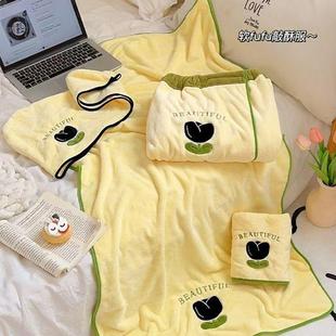 New Tulip Dry Hair Cap for Women's Home Thick Strong Water-Absorbent Quick-Drying Baotou Thickened Towel Bath Towel