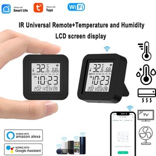 WIFI smart electronic wet and dry temperature and humidity meter digital digital display indoor home A wireless temperature and humidity sensor
