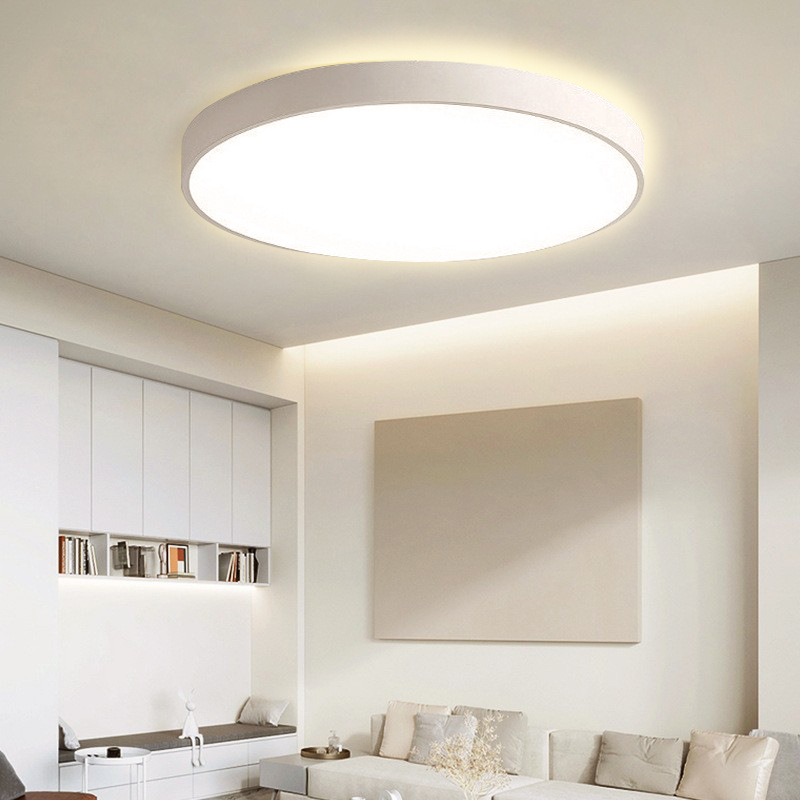 Luz de techo de espectro completo LED lámpara de estudio delgada dormitorio simple cocina moderna casa estudio balcón lámpara de sala de estar