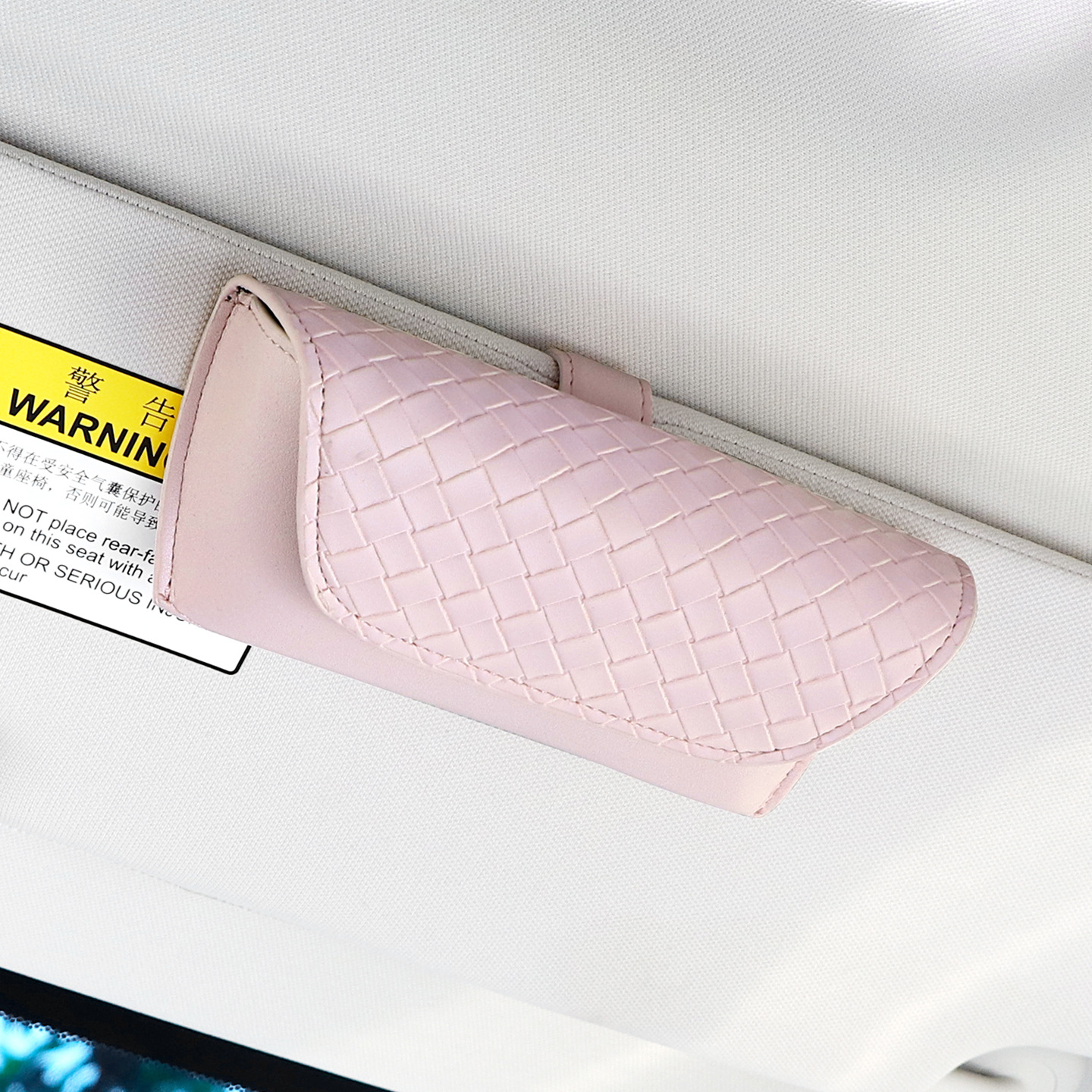 KAKTUS – Car Sun Visor Car tissue box/set - car-glasses-case-pink