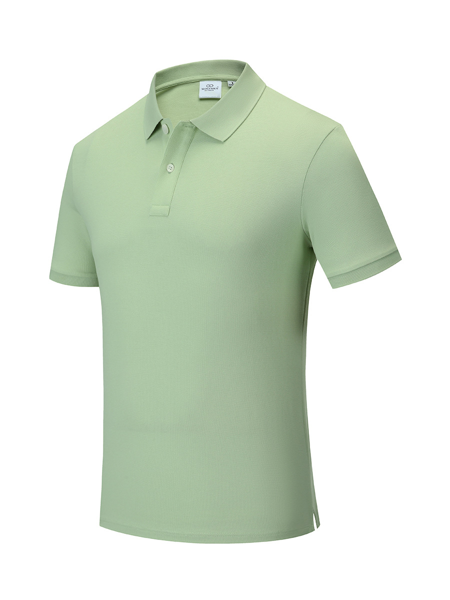 Anti-Mosquito anti-ácaro antibacteriano no encogible Camisa cultural de 2 botones Camisa publicitaria Ropa DE TRABAJO Xinjiang Camiseta de algodón puro Impresión personalizada