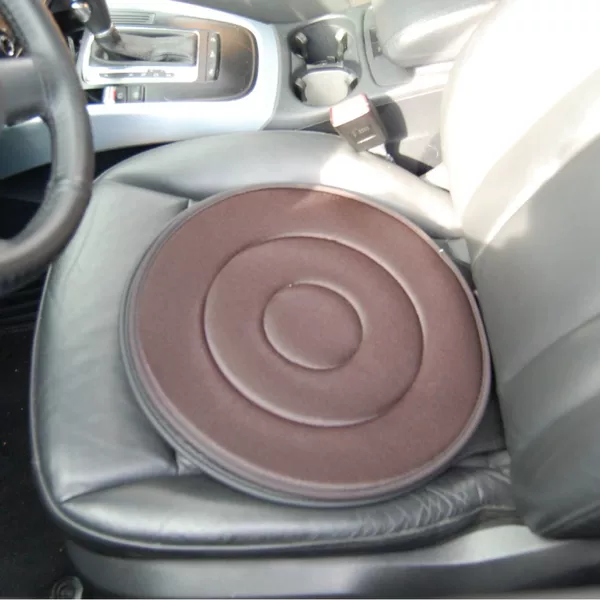 Pleated Fabric Rotating Seat Cushion Car Seat Cushion 360 Degree Rotation ° Rotating Auxiliary Seat Cushion