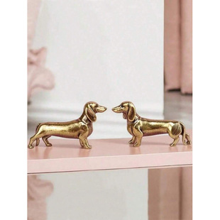 Z 34280 Brass Dog Figurine �S�~����С�[���羳���uͨ���R