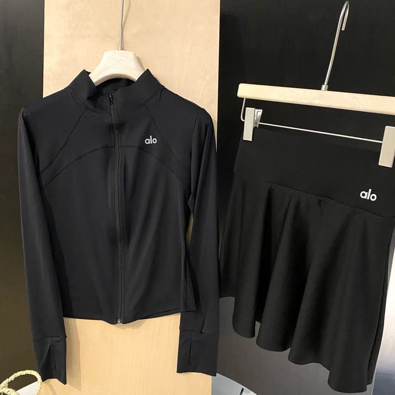 Alo コミックウエストスーツ夏の日焼け止めヨガ服速乾性ハイエンド痩身スーツスポーツメーカー卸売|undefined