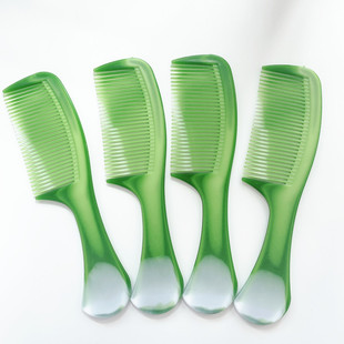 Green Anti-Jade Comb Plastic Comb Hairdressing Comb 1 Yuan Store 2 Yuan Store Supply Wholesale