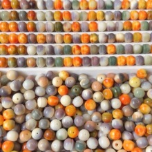小松果花皮菩提散珠混装学生diy盘玩多宝菩提子手串文玩佛珠手链