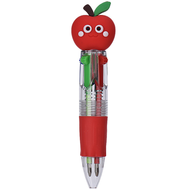 Lovedoso día de Acción de Gracias mini bolígrafo de cuatro colores para niños de alto valor de color multicolor cuentas de mano marcador bolígrafo estudiantes papelería al por mayor