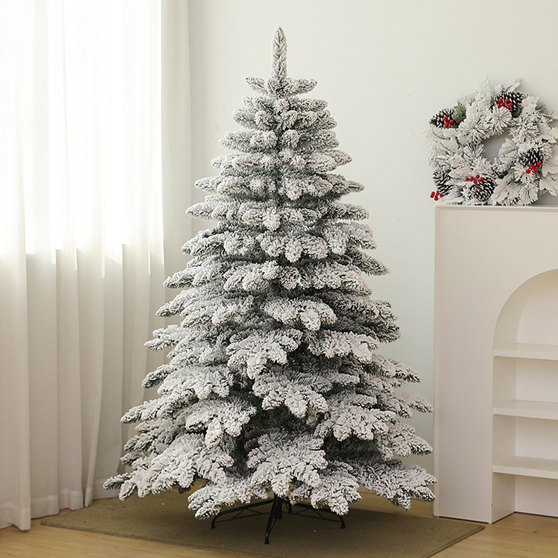 Árbol de Navidad de pino de hoja Nevada 1,5 m