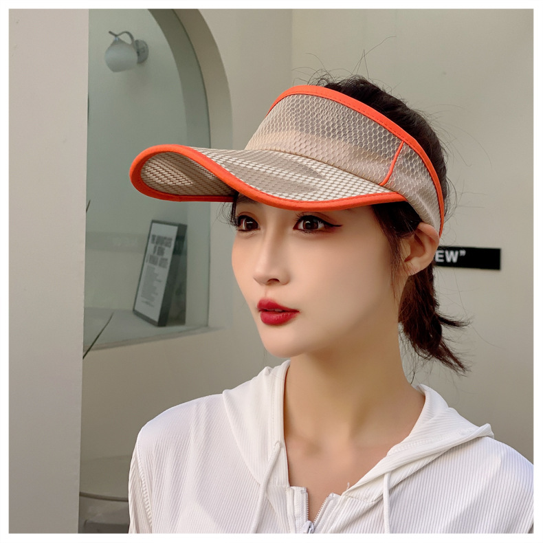Summer Visor Hat For Women And Men Quick Drying Mesh Sun Hat_voghion.com