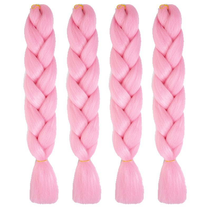 Trenzas africanas grandes de alta temperatura de ganchillo de seda extensión de cabello trenzas sucias peluca trenzas grandes trenzas gruesas trenzas grandes trenzas de fijación trenzas de torsión