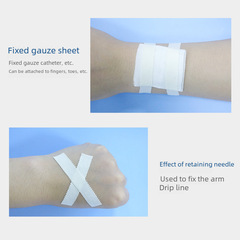 Medical adhesive tape cracked elastic bandage hands and feet cracked cotton fabric sports tape for fixing wrists and elbows protection serrated tape