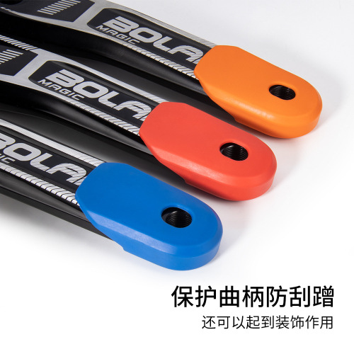 Viaron bicycle crank protection cover mountain bike crankset crank cover silicone bicycle accessories manufacturer direct supply