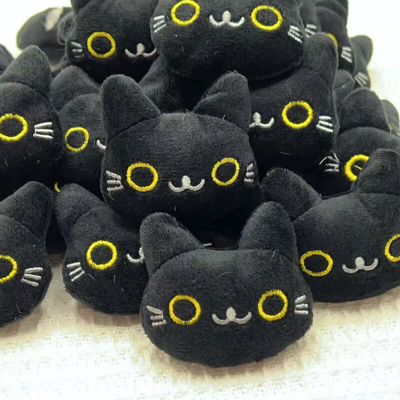 New Korean Style Plush Toy Brooch Accessories Cute Black Cat Accessories Toy Accessories Can Be Wholesale Clothing New Korean Style Plush Toy Brooch Accessories Cute Black Cat Accessories Toy Accessories Can Be Wholesale Clothing