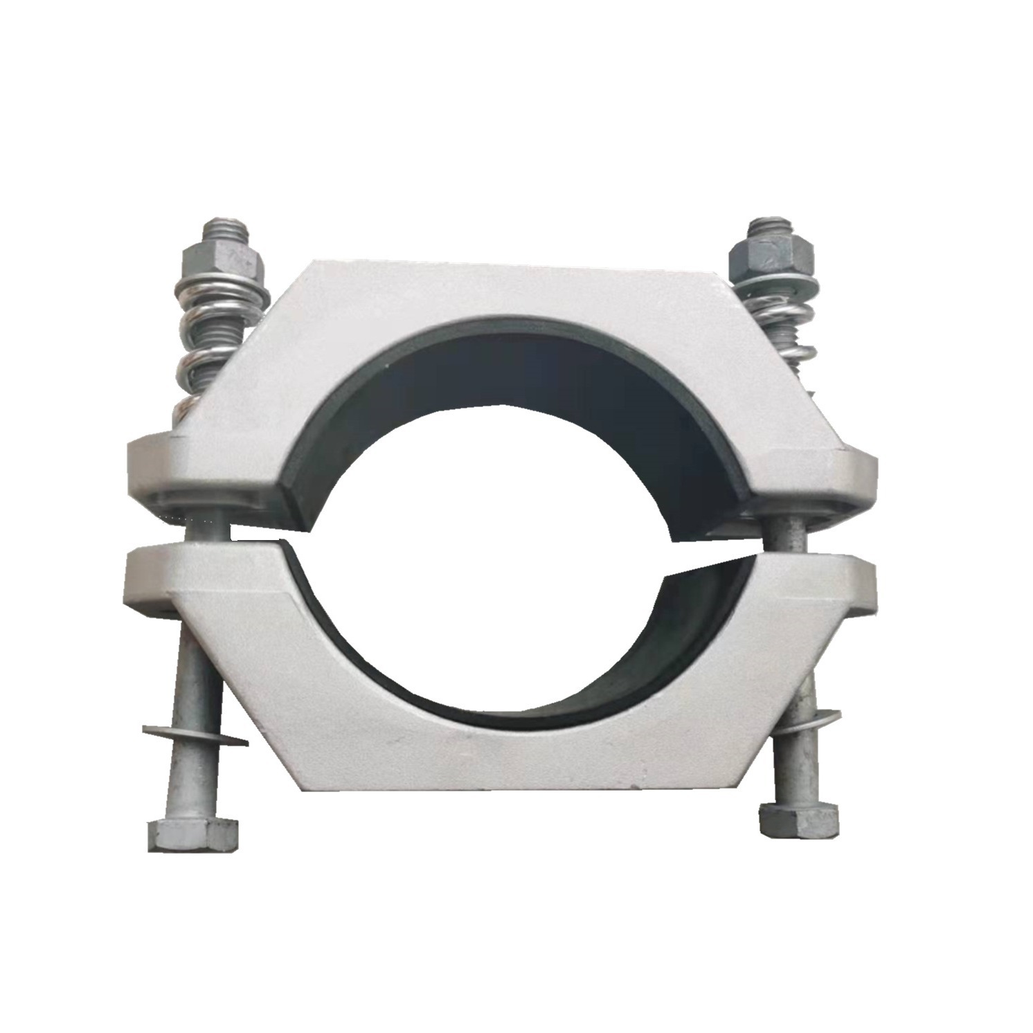 单芯铝合金电缆固定夹 夹145-160mm 220KV铝合金夹具