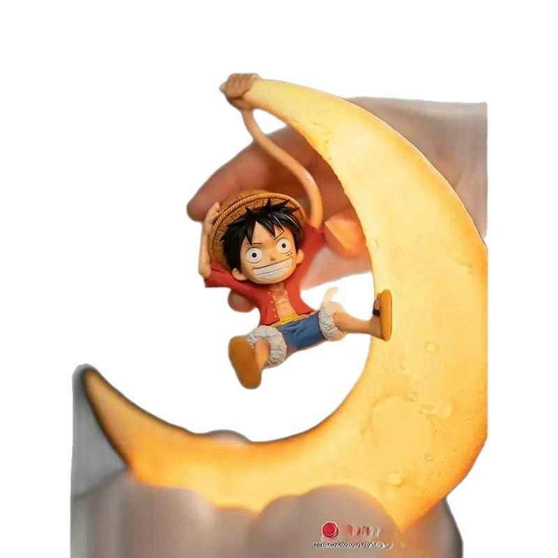 Резиновая фигурка «One Piece» — дьявольский фрукт/сила, Лара/Луффи, магнитный ночник, анимационная настольная фигурка