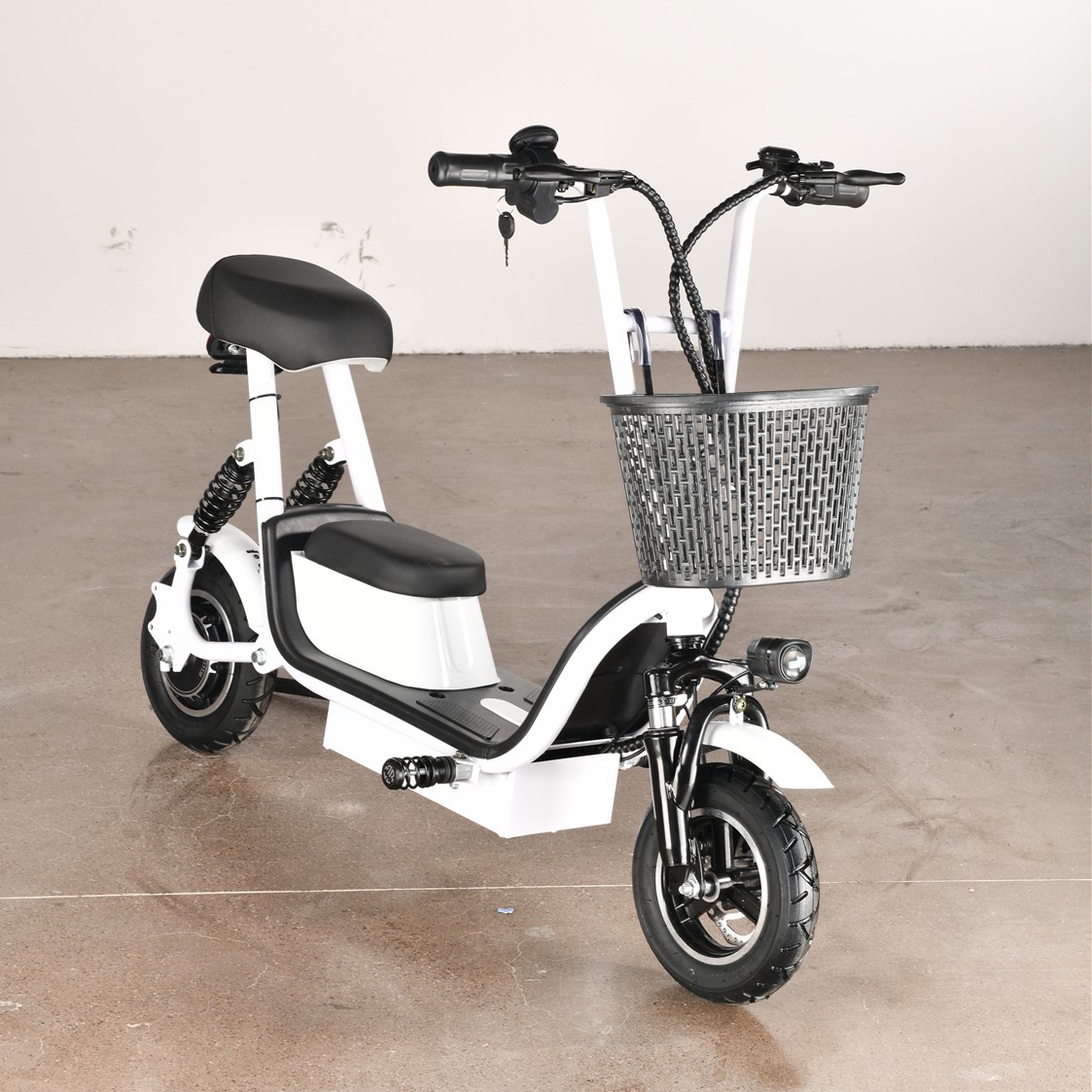 Electric Scooter Adult 48V Lightweight Lithium Folding Electric Car Driving Small Battery Car Two-wheeled Small Harlet