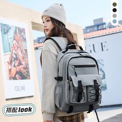 新しいハンサムな男の子と女の子のトレンディなバックパック中学生と高校生のための大容量脊椎保護多用途耐摩耗性超軽量バックパック