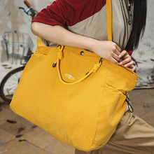 时尚短途旅行袋度假春游防水大容量单肩包上班通勤百搭住宿行李包