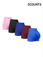 O 38926 High Waist Yoga Shorts �����٤�̿� ŷ������羳
