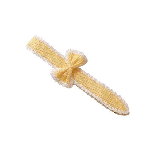 Children's New Velcro Headband Headband Cute Rabbit Knitted Bangs Stickers Shredded Post Girls Sticky Shredded Hair Hair Accessories