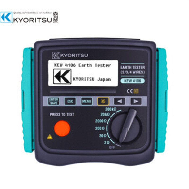 克列茨 KEW4106 日本共立/kyoritsu 接地电阻仪四极法智能化