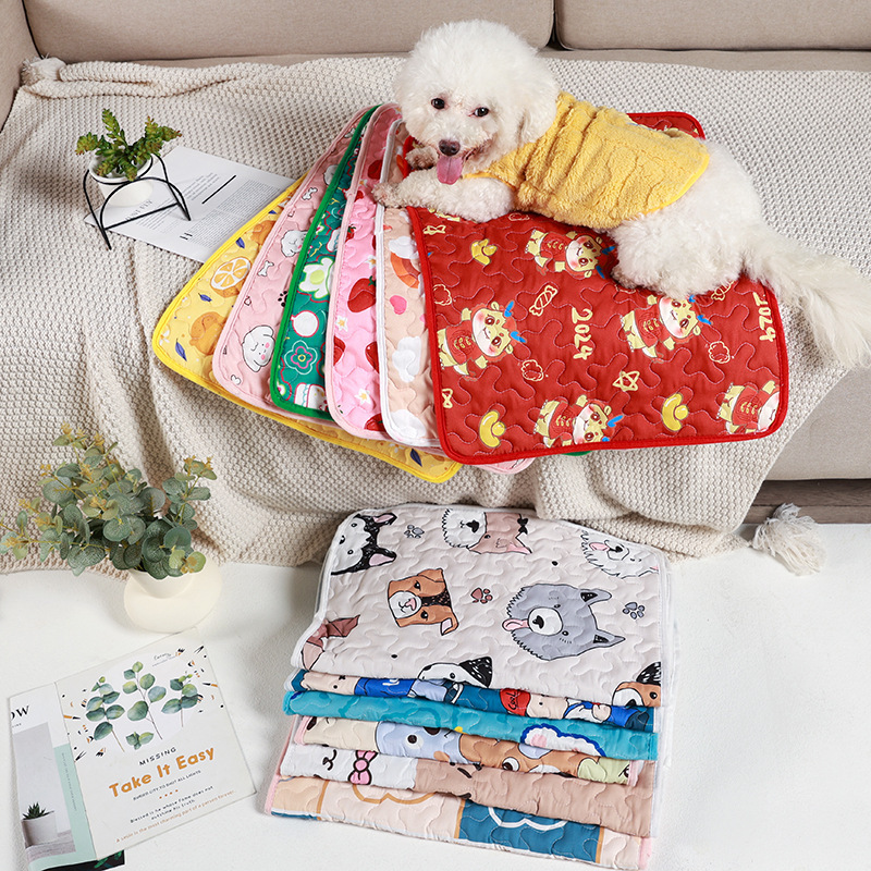 애완 동물 매트 개 매트 잠자는 고양이 매트 고양이 매트 개면 매트 개집 용품 겨울 미끄럼 방지 개 매트