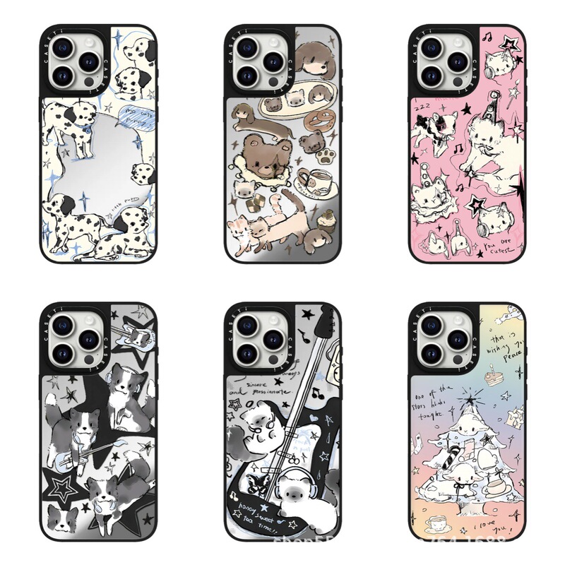 Magsafe Magnetic Spot Dog Healing Lamb Suitable for Apple 17Promax Mobile Phone Case Iphone16Proma