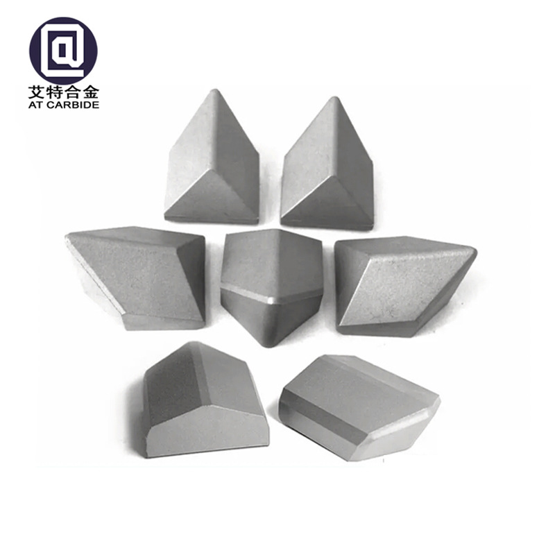 硬质合金矿用合金盾构机上刀头 YG11C盾构机刀头钻井钨钢刀片