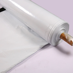 PE black and white film greenhouse film agricultural waterproof non-drip film double-sided black silver polyethylene reflective cooling film
